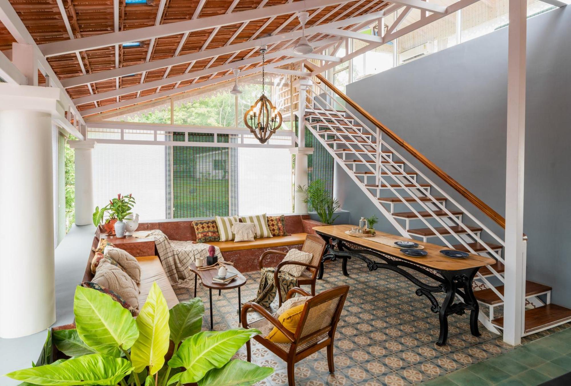 Elivaas 5 Bhk With Pvt Pool, Entertainment Room & Glass House - Bludoor Marmagao 外观 照片