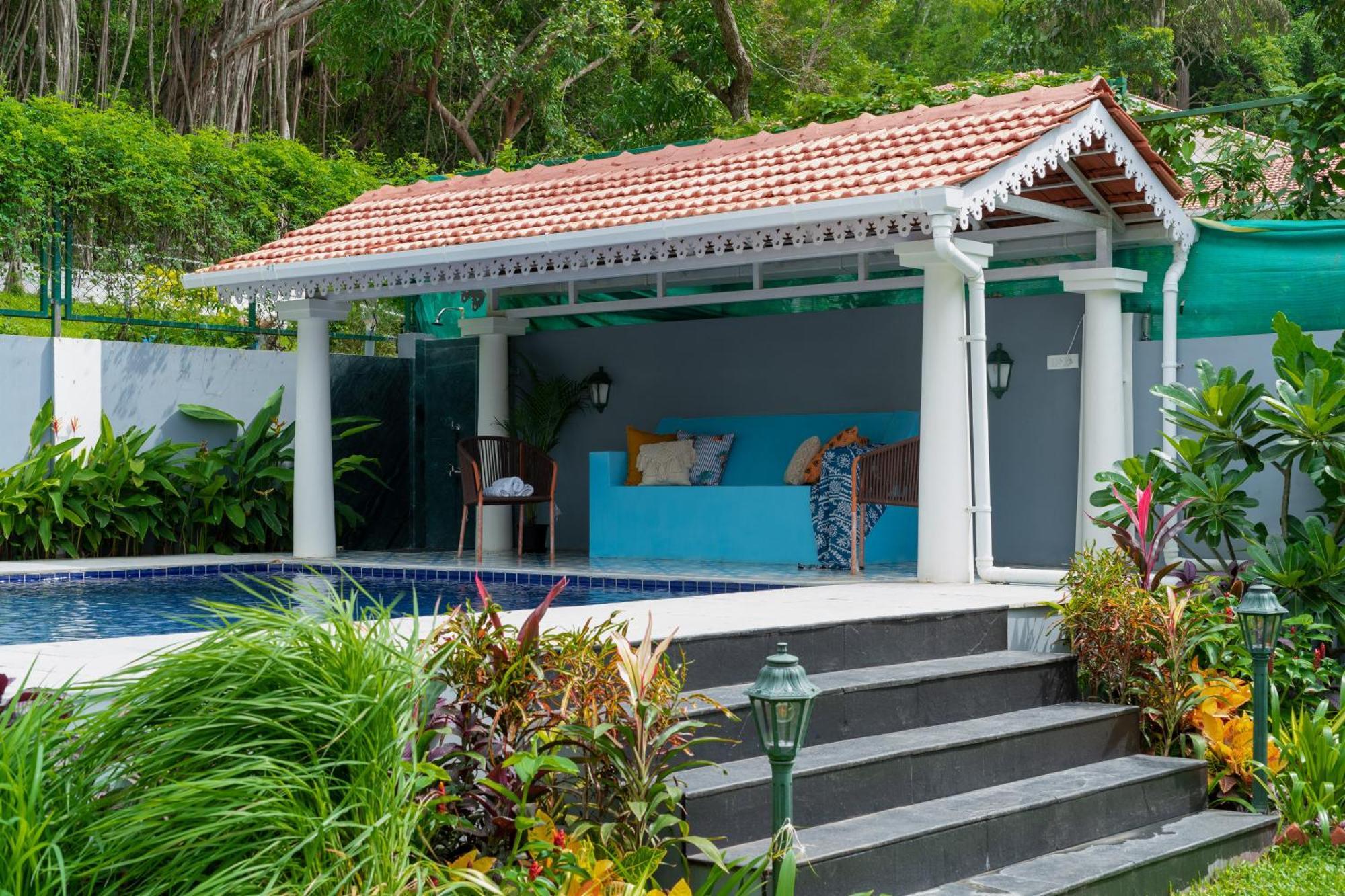 Elivaas 5 Bhk With Pvt Pool, Entertainment Room & Glass House - Bludoor Marmagao 外观 照片
